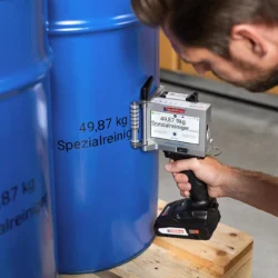 Druckbeispiel Umbaukit Rundmaterial