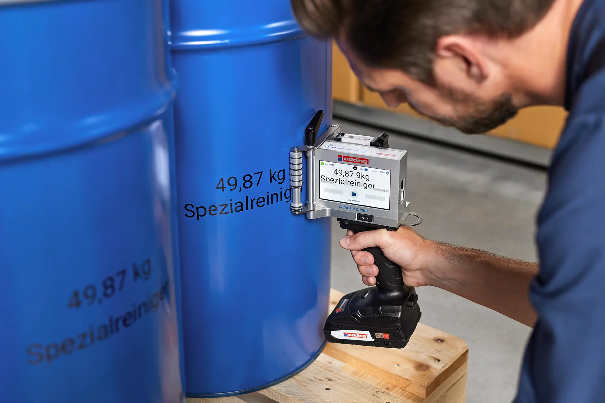 Druckbeispiel Umbaukit Rundmaterial
