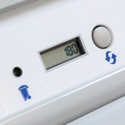 Elektrischer Brieföffner Hefter OL 750 Anzeige