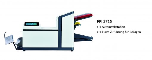 Kuvertiermaschine FPi 2715 mit Text