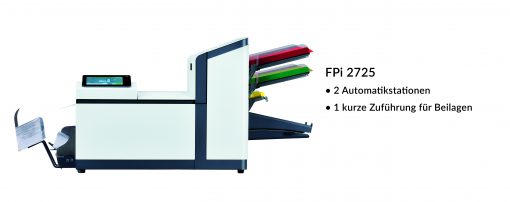 Kuvertiermaschine FPi 2725 mit Text