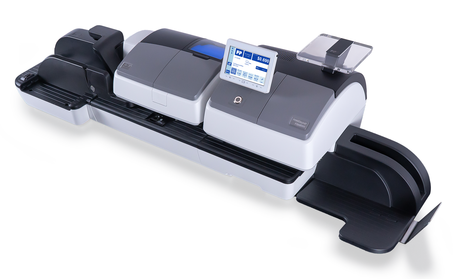 Frankiermaschinen PostBase™ Fusion A70 Seitenansicht