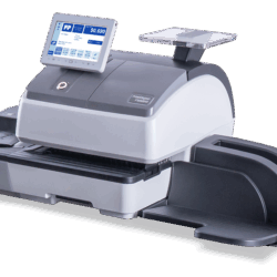 Frankiermaschinen PostBase™ Fusion S35 seitliche Ansicht