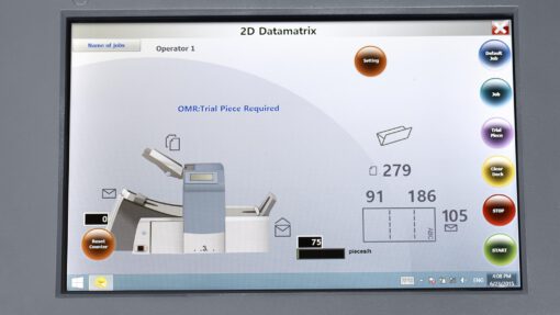 HEFTER Kuvertiermaschine SI3700 Touchscreen