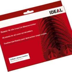 IDEAL Ölpapier für Partikelschnitt Aktenvernichter