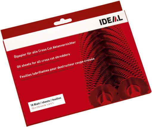 IDEAL Ölpapier für Partikelschnitt Aktenvernichter