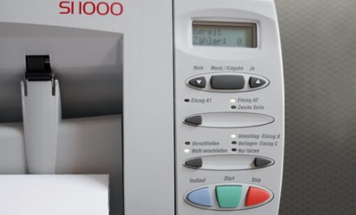 Kuvertiermaschine SI 1000 Display