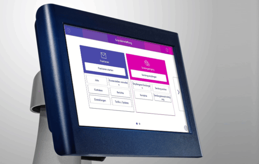 SendPro P Farb-Touchdisplay