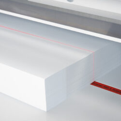 Stapelschneider IDEAL 4850 mit optischem Schnittandeuter