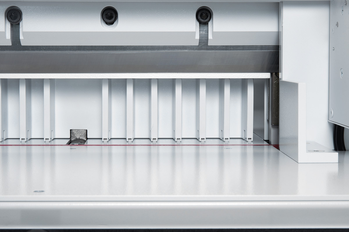 Stapelschneider IDEAL 4860 Rückanschlag